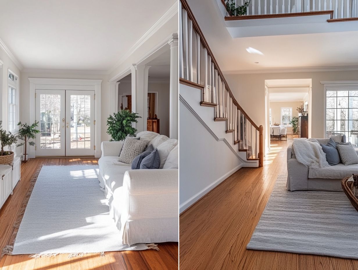 Before and After Home Staging Transformation