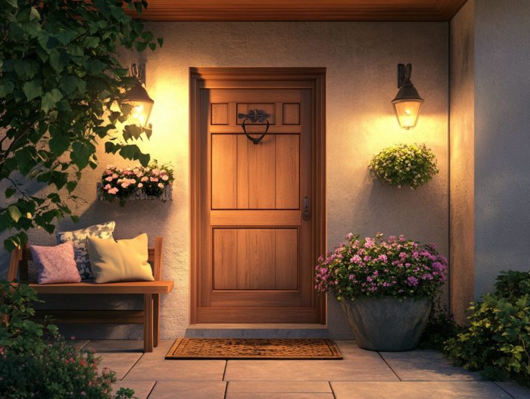 Creating an Inviting Entrance: Staging Tips