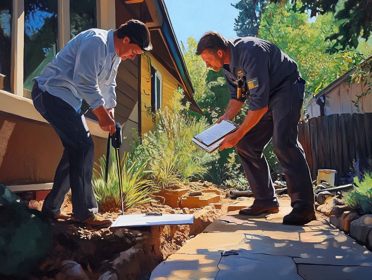 Image illustrating preparation for a home inspection