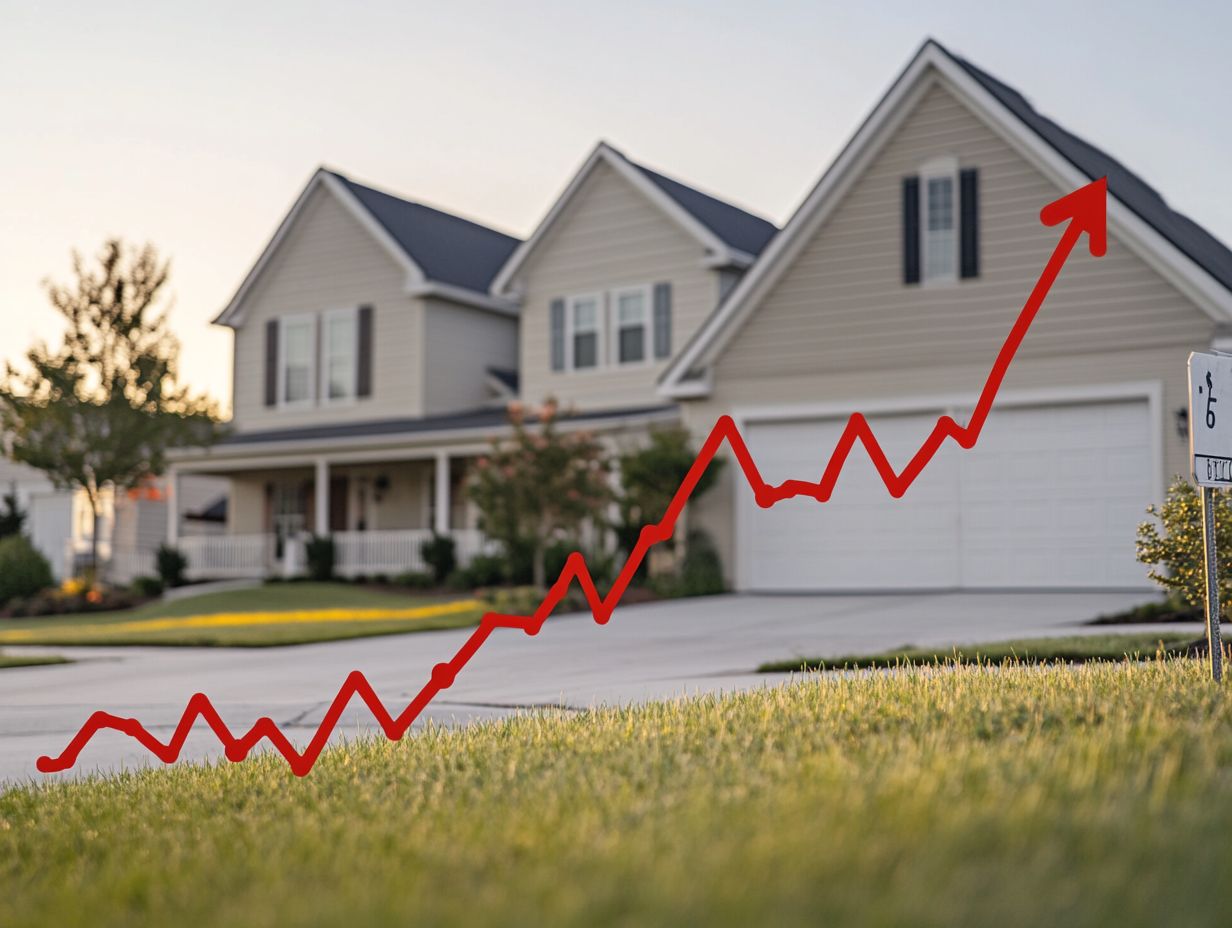 Infographic illustrating strategies for managing housing inventory levels