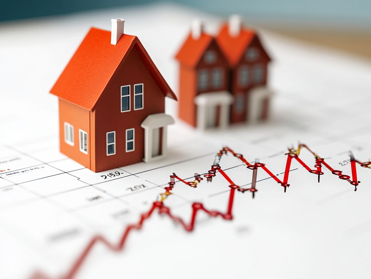 Diagram showing factors that influence housing inventory levels