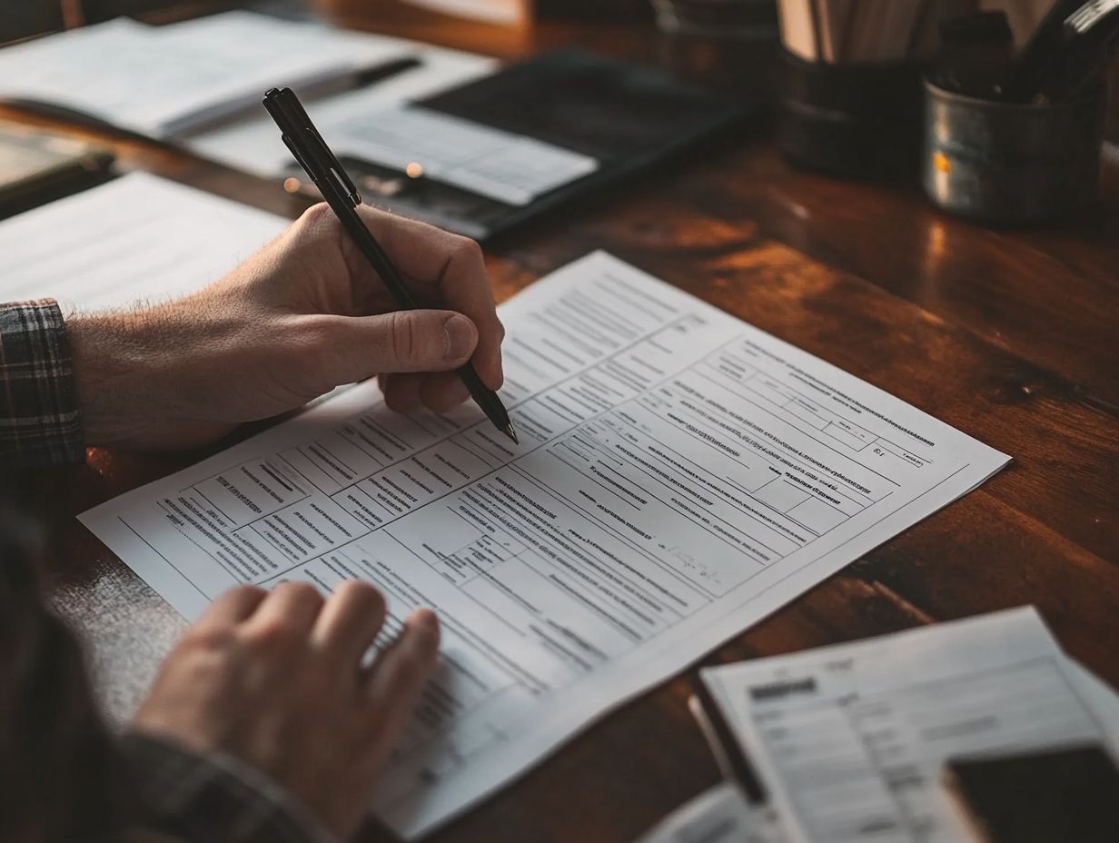 A home inspector examining a property during an inspection