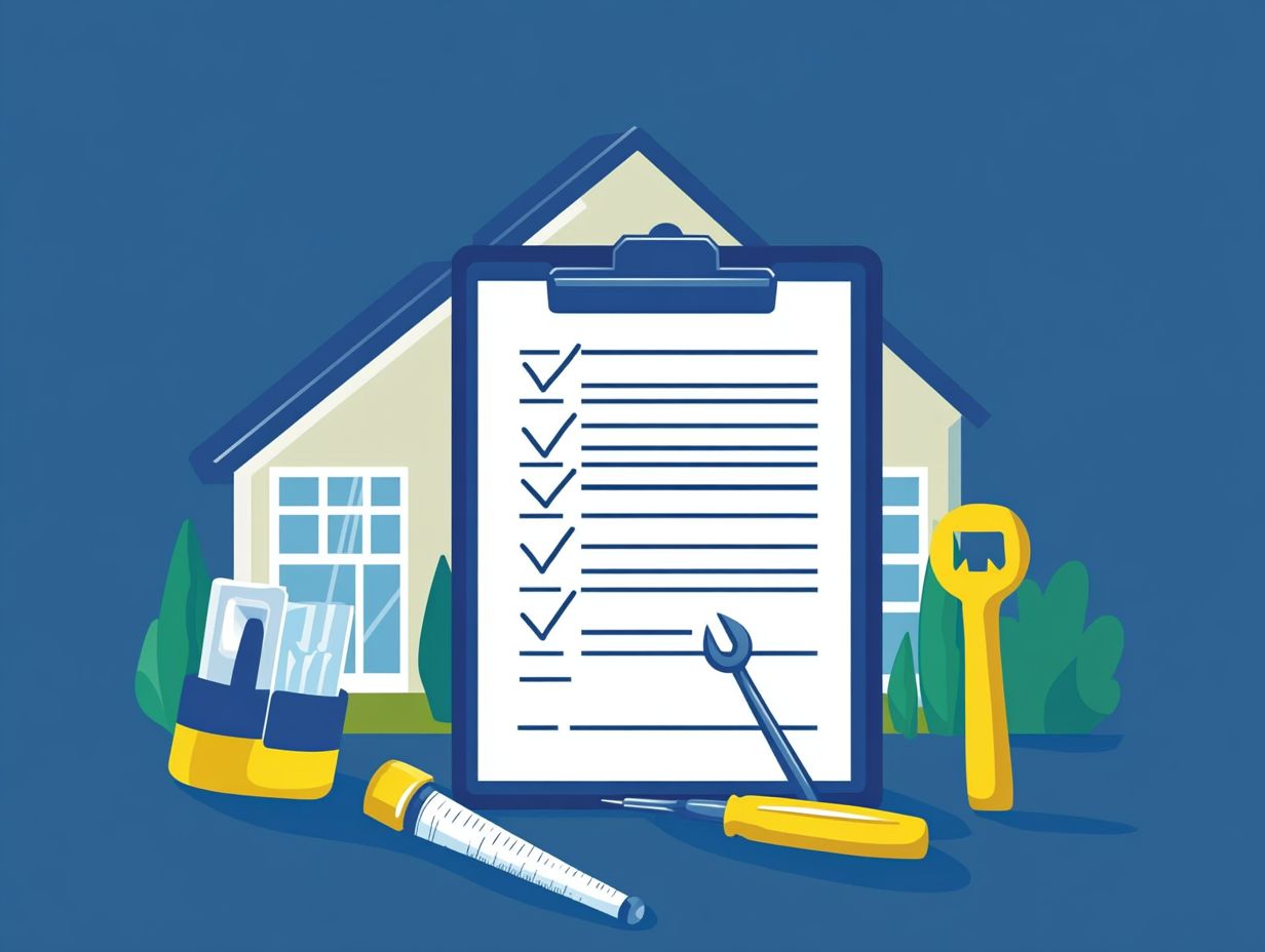 An image showcasing frequently asked questions about home inspections.