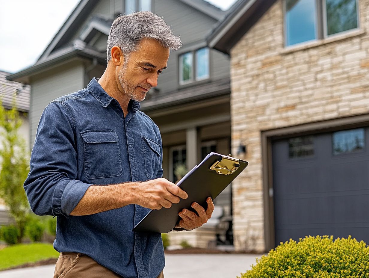 Home Run Inspection Specialists conducting a home inspection