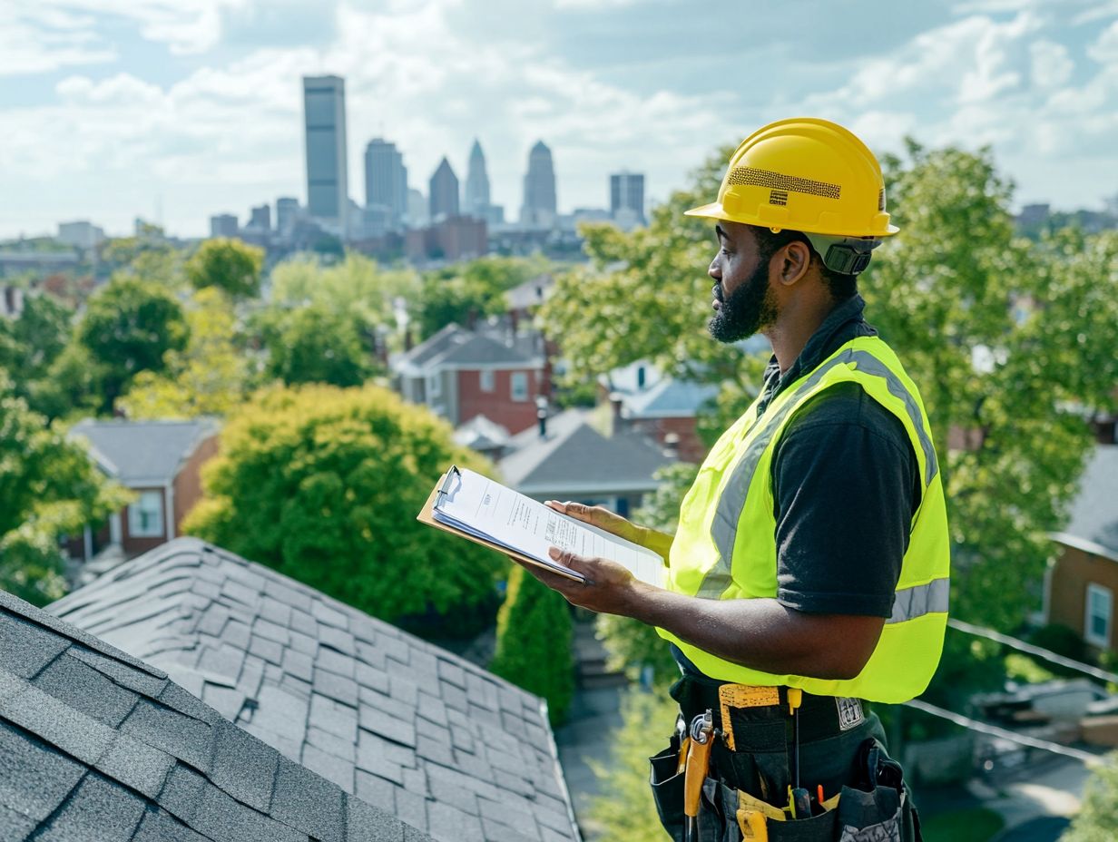 A professional inspecting a home with Callahan Inspection Services LLC