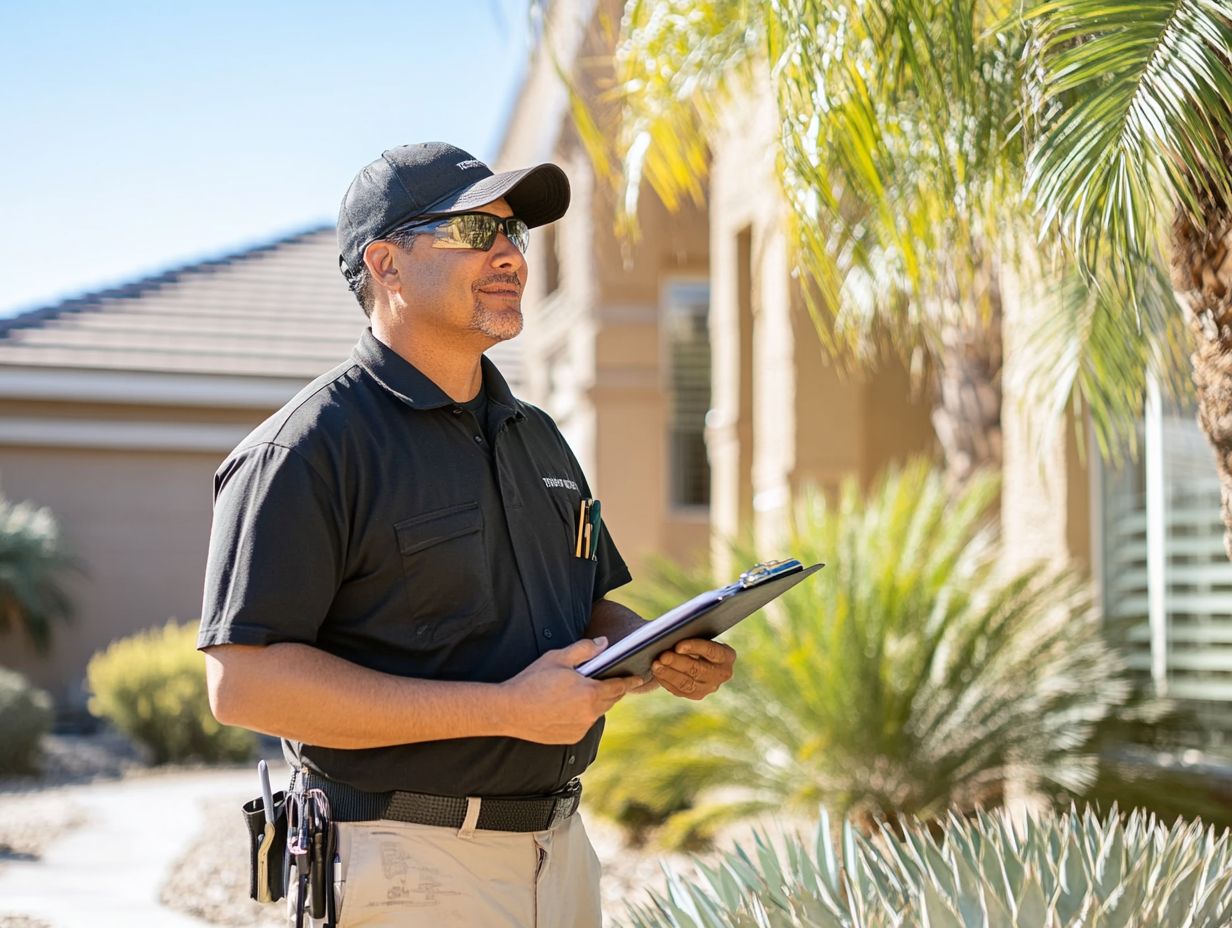 Visual summary of key takeaways from home inspection services in Las Vegas.