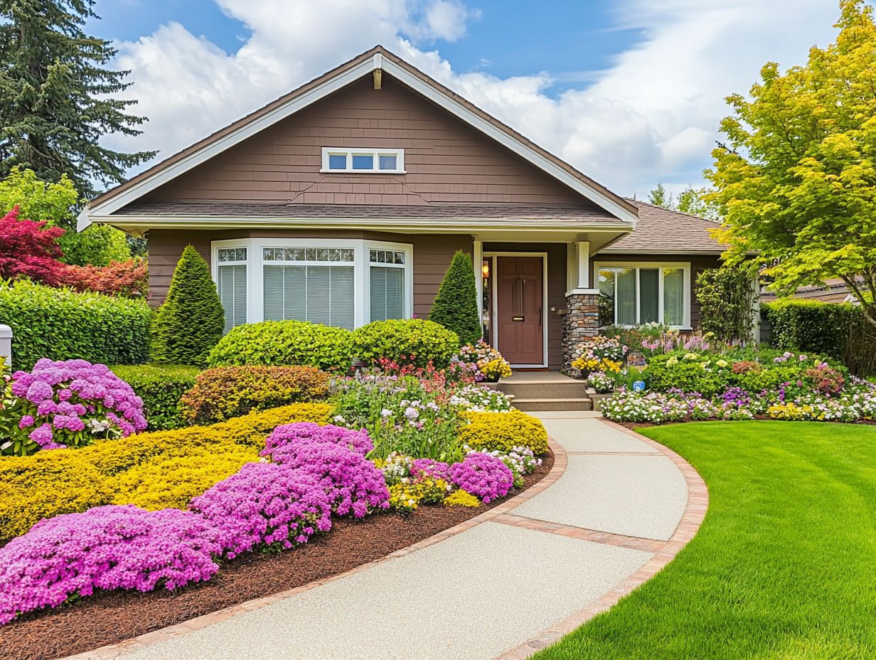 Improving Curb Appeal for Staging