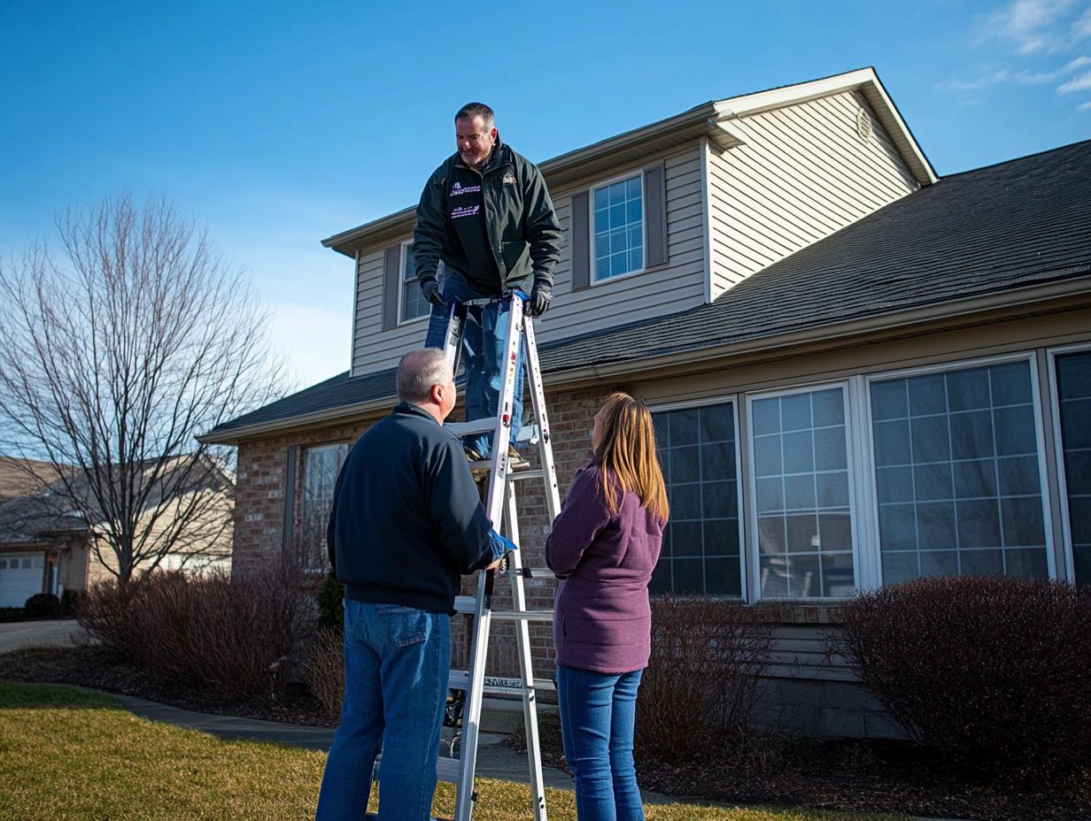 Image showing key aspects of a home inspection process