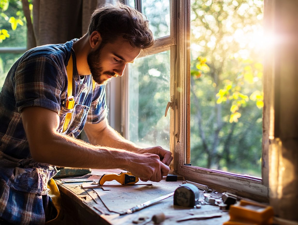 Illustration showing the importance of window inspections