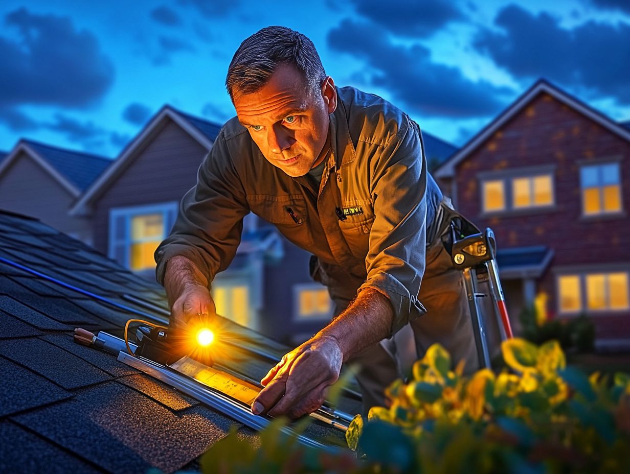 Image depicting common findings in home inspections, including structural and environmental issues.