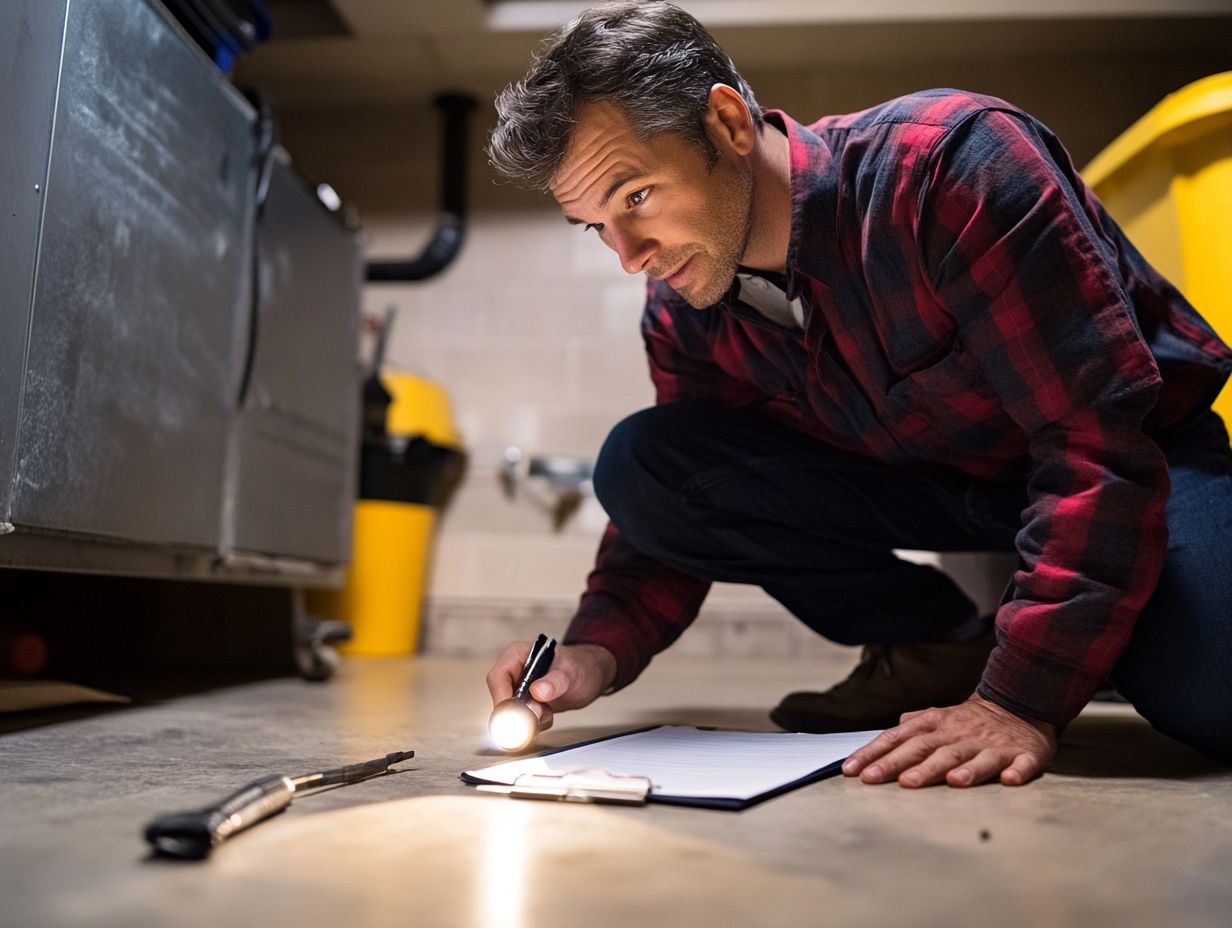 A qualified home inspector at work, ensuring quality and safety.