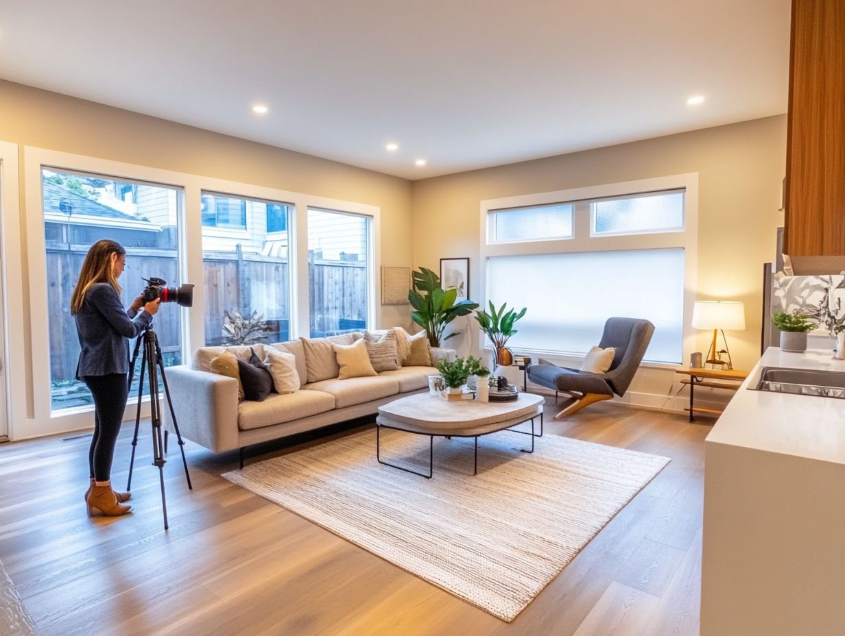 An example of effective home staging through photography