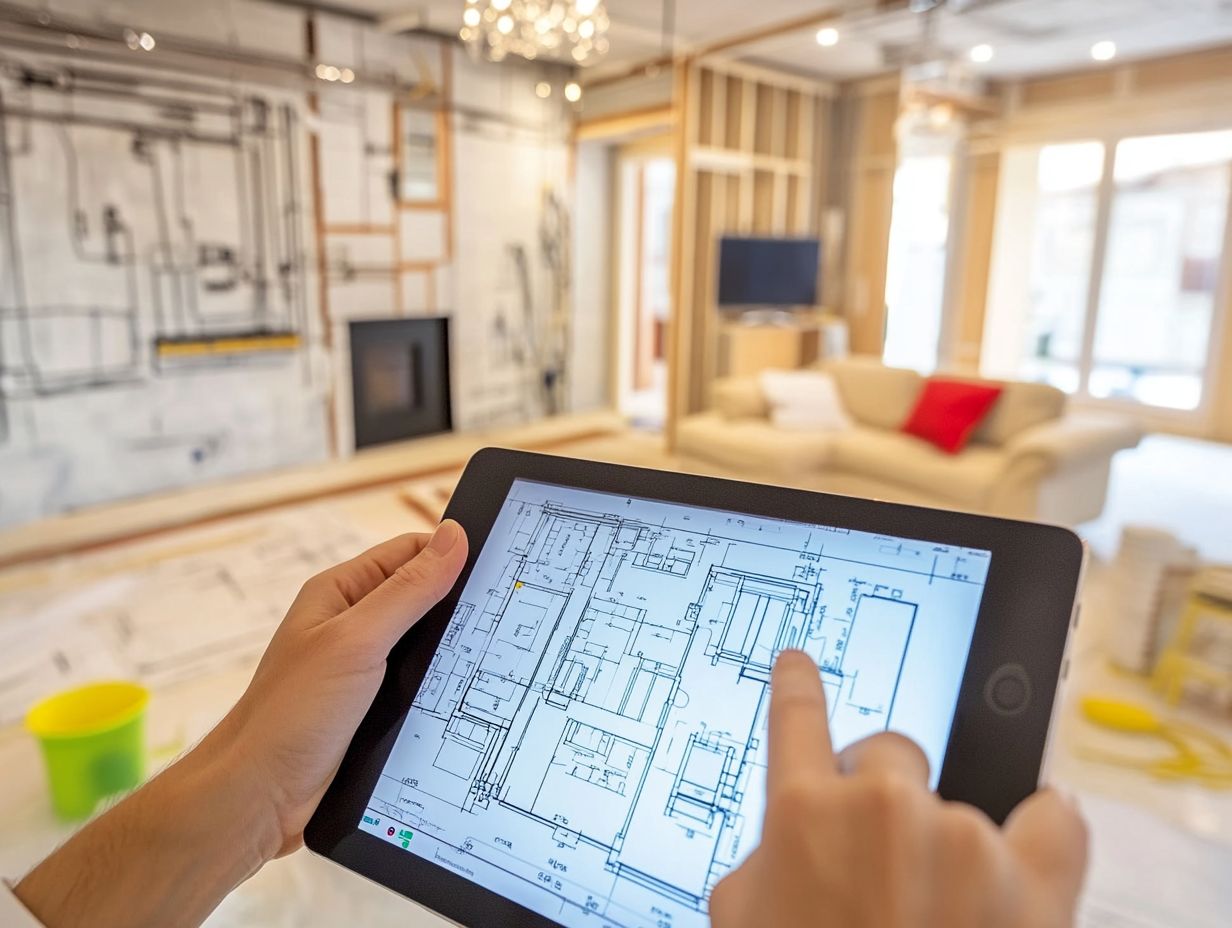 A visual representation of the shift from manual to digital home inspections