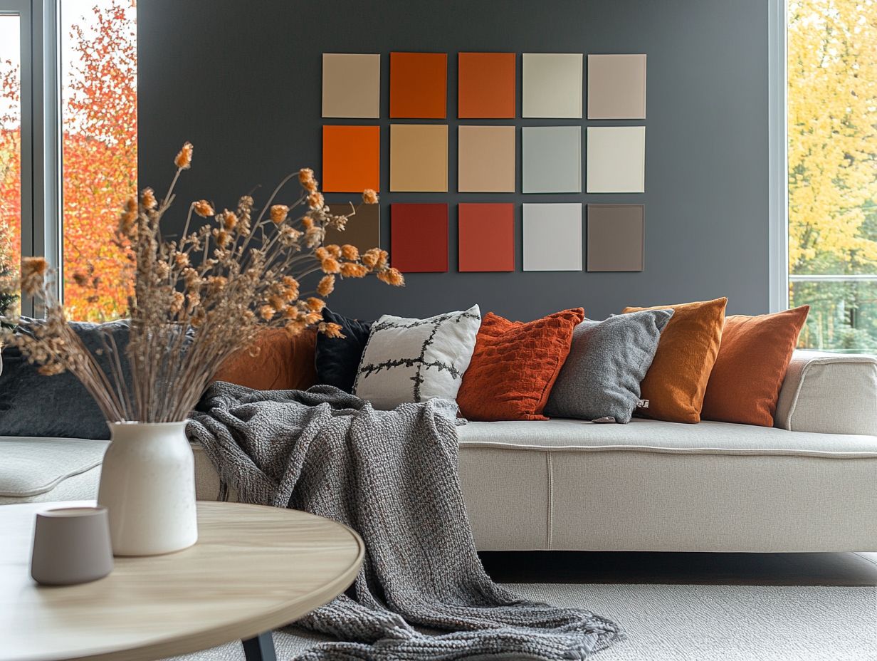 Visual guide to the top 7 home staging color palettes.