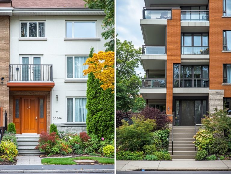 What Are the Differences Between Townhomes and Condos?