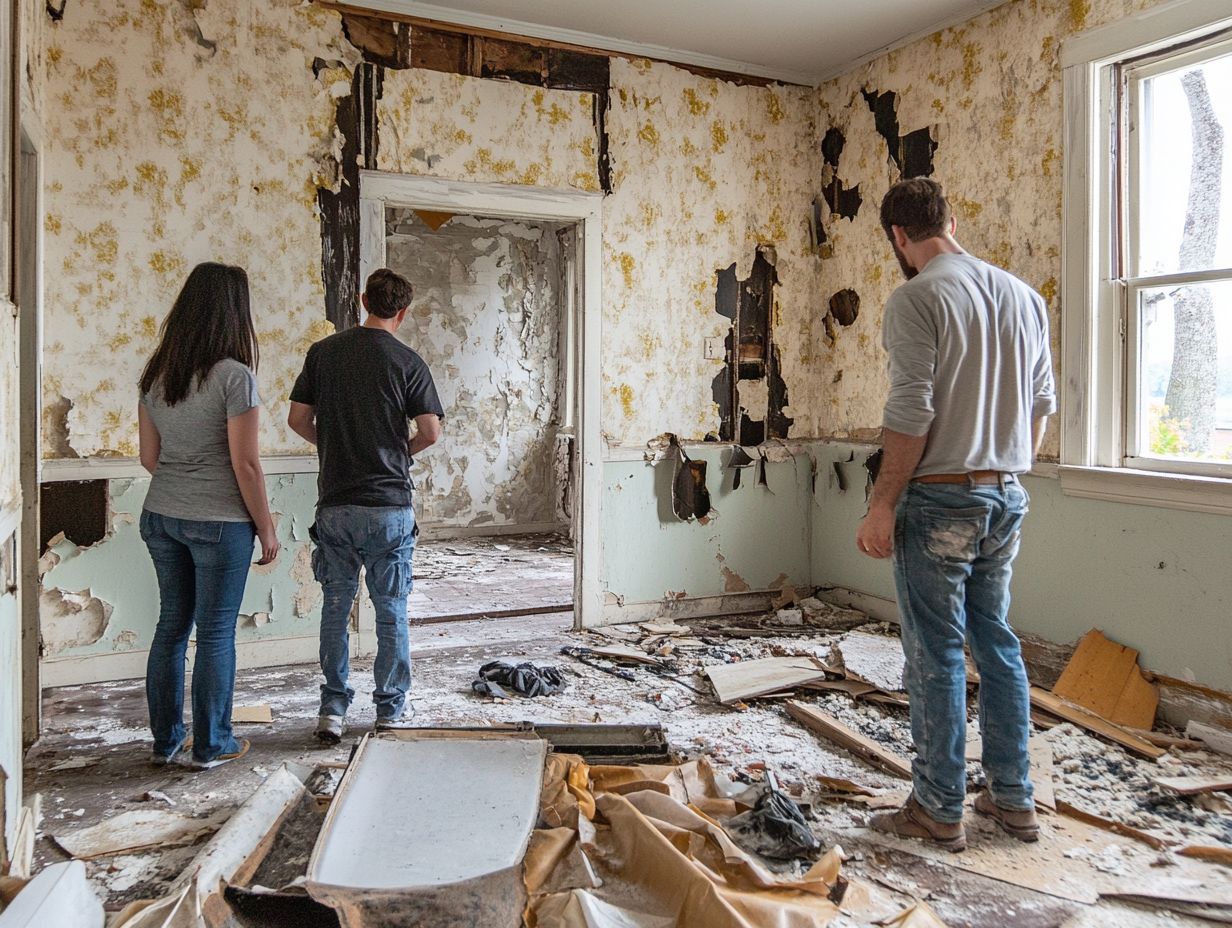 Image depicting potential risks of buying a fixer-upper.