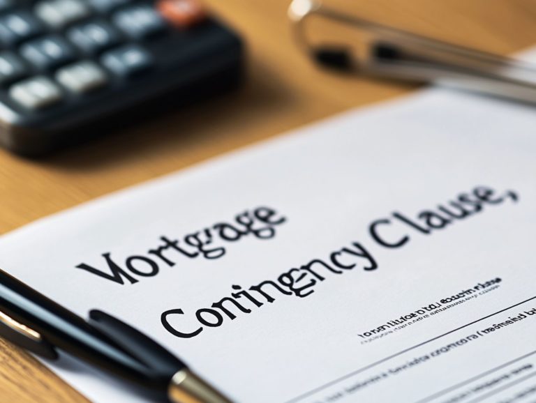 What Is a Mortgage Contingency Clause?